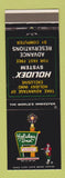 Matchbook Cover - Holiday Inn Holidex Indianapolis IN