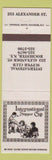 Matchbook Cover - International Supper Club Rochester NY WEAR