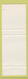 Matchbook Cover - Bar Chez Jane Restaurant ST Cuthbert QC girlie Yellow