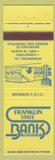 Matchbook Cover - Franklin State Bank Trust Winnsboro LA
