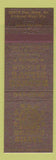 Matchbook Cover - Bronco Billy's Saloon Federal Way WA