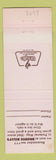 Matchbook Cover - Bronco Billy's Saloon Federal Way WA