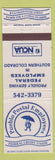 Matchbook Cover - Pueblo Postal Employees Credit Union Colorado