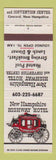 Matchbook Cover - New Hampshire Highway Hotel Concord NH