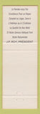 Matchbook Cover - Le Roy Ju Cep Drummondville QC Restaurant