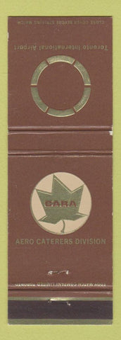 Matchbook Cover - Cara Aero Catering Toronto Airport ON