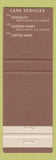 Matchbook Cover - Cara Aero Catering Toronto Airport ON