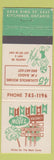 Matchbook Cover - Riviera Motel Kitchener ON girlie