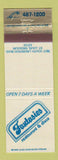Matchbook Cover - Fantasies Disco Restaurant St Louis MO