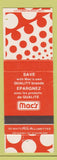 Matchbook Cover - Mac's Brands Grocery? Orange