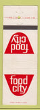 Matchbook Cover - Food City Grocery WEAR