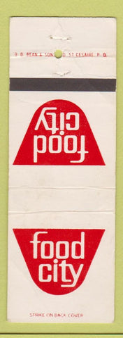 Matchbook Cover - Food City Grocery WEAR