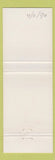 Matchbook Cover - Spotted Dick Toronto ON
