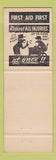 Matchbook Cover - Norton In the Picture Safety