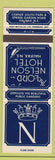 Matchbook Cover - Lord Nelson Halifax NS hotel