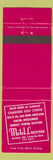 Matchbook Cover - Motel Lucerne QC