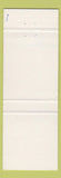 Matchbook Cover - Whisker's Confederation Place Hotel Kingston ON