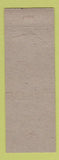 Matchbook Cover - Pennsylvania Quick Lunch Milton PA Fisherman's Luck