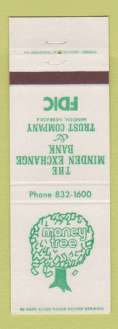 Matchbook Cover - Minden Exchange Bank Minden NE