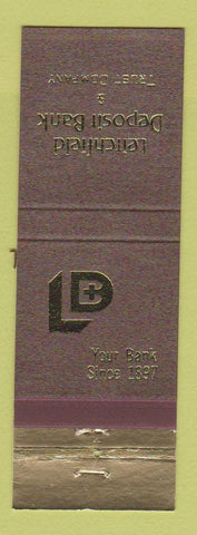 Matchbook Cover - Leitchfield Deposit Bank Trust K Y
