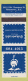 Matchbook Cover - Sultan's Table Turkish Food Vancouver BC