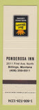 Matchbook Cover - Best Western Ponderosa Inn Billings MT