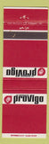 Matchbook Cover - Les Supermarket Provigo Canada