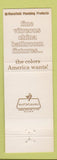 Matchbook Cover - Hubbard Pipe Supply Fayetteville NC toilets sinks