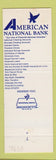 Matchbook Cover - American National Bank Logan WV