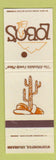 Matchbook Cover - Lobo's Westminister Colorado cactus coyote