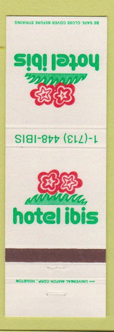 Matchbook Cover - Hotel Ibis Houston TX