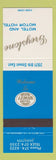 Matchbook Cover - Greystone Motel Motor Hotel Saskatoon SK