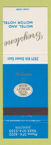 Matchbook Cover - Greystone Motel Motor Hotel Saskatoon SK