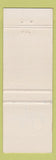 Matchbook Cover - London Fishery Seafood Hamilton ON WEAR