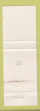 Matchbook Cover - Toad in the Hole Toronto ON