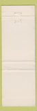 Matchbook Cover - Art Unisex Hair Salon Hamilton ON
