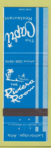 Matchbook Cover - Carpi Restaurant Lethbridge AB