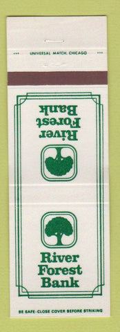 Matchbook Cover - River Forest Bank IL WEAR