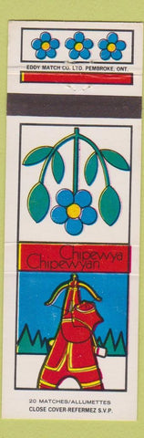 Matchbook Cover - Chipewya Chipewyan Canada Indian