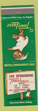 Matchbook Cover - Travel Lodge San Bernardino CA