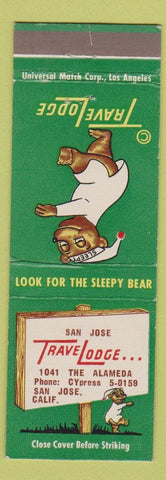 Matchbook Cover - Travel Lodge San Jose CA