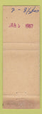 Matchbook Cover - Dover Hotel Coffee Shop