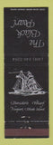 Matchbook Cover - The Black Pearl Banister's Wharf Newport RI WEAR