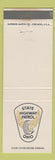 Matchbook Cover - Ohio State Highway Patrol OH