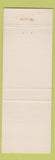 Matchbook Cover - VFW Club John D Riddell Post 1432 Salina KS