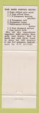 Matchbook Cover - Deck Restaurant Lounge Brunswick GA