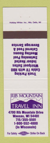 Matchbook Cover - Rib Mountain Travel Inn Wausau WI