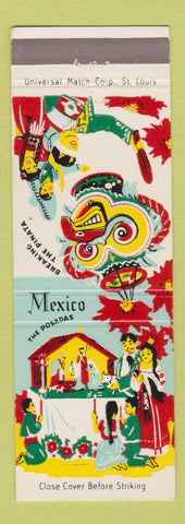 Matchbook Cover - Better Gifts Kansas City MO Christmas Mexico Pinata