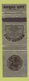 Matchbook Cover - Mexico City Restaurant Fullerton CA Long Beach