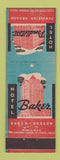 Matchbook Cover - Hotel Pendleton OR Baker
